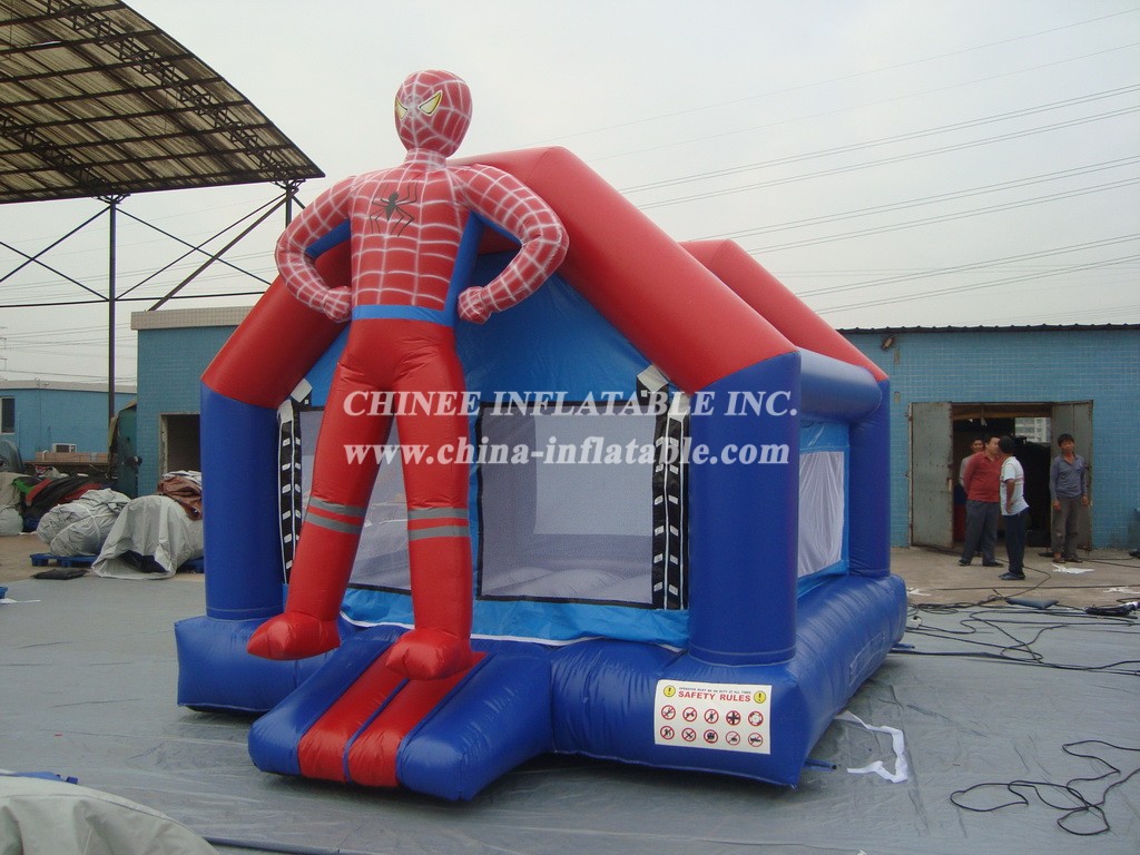 T2-1652 Spider-Man Superhero Inflatable Bouncer