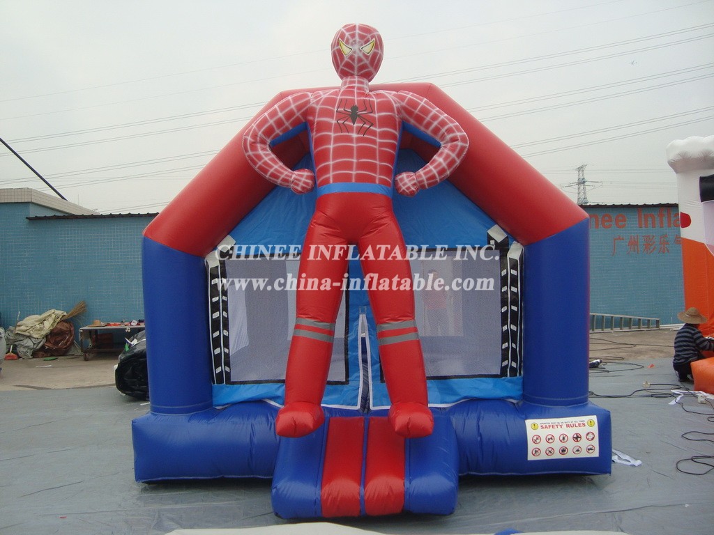 T2-1652 Spider-Man Superhero Inflatable Bouncer