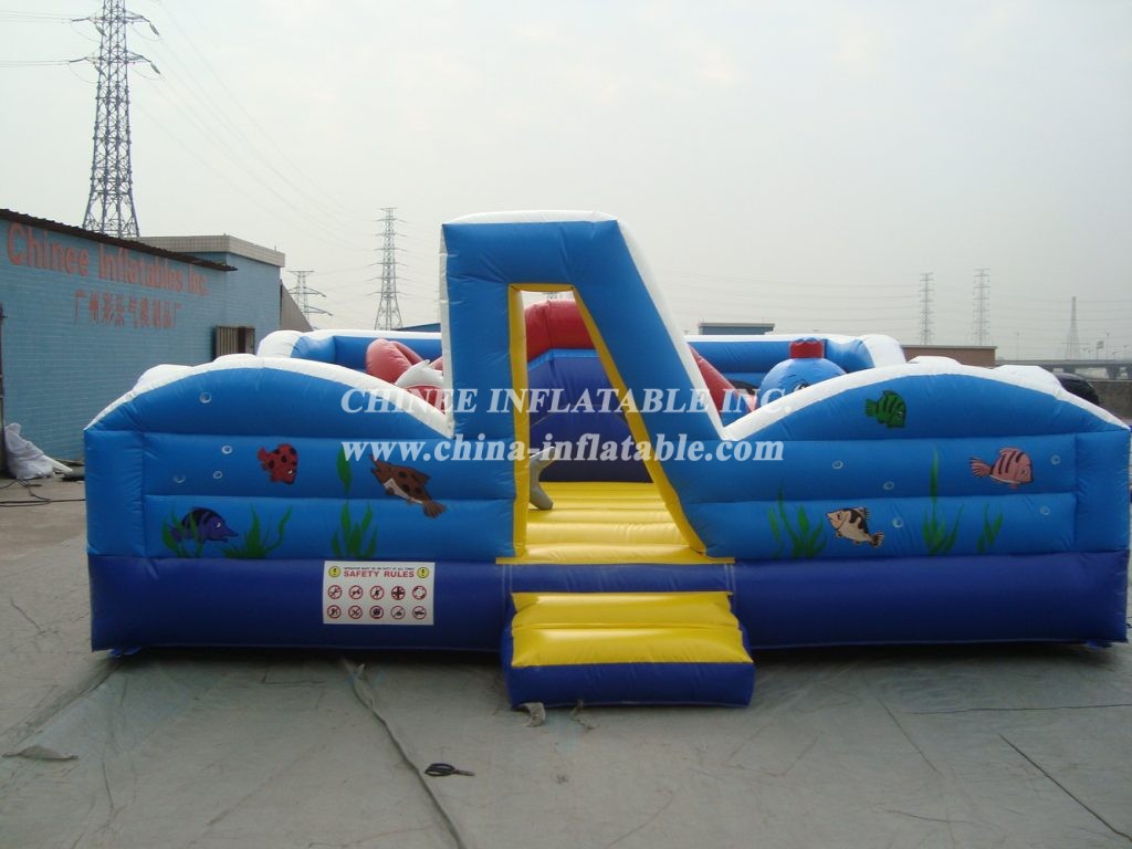 T2-2467 Undersea World Inflatable Bouncers