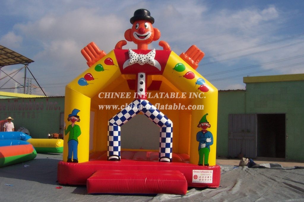 T2-2939 Happy Clown Inflatable Bouncers