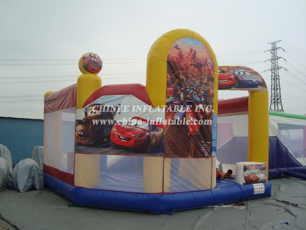 T2-498 Cars Jumper Castle