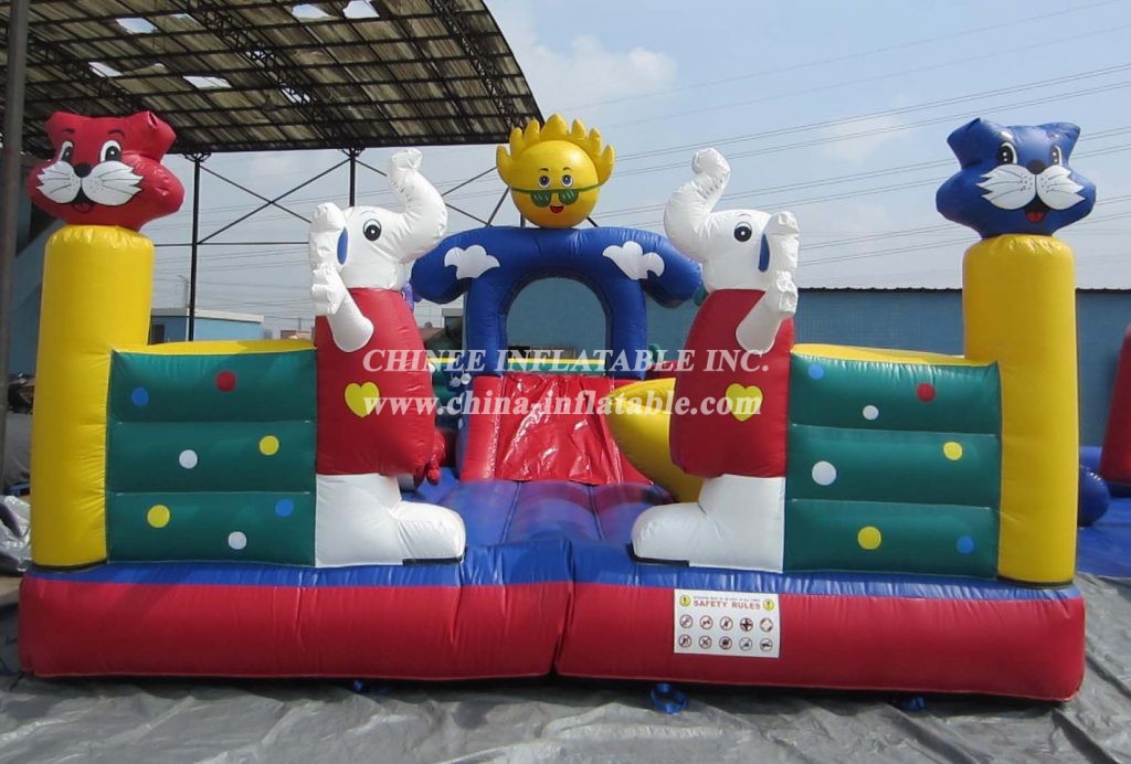 T6-150 Blue Cat Giant Inflatables