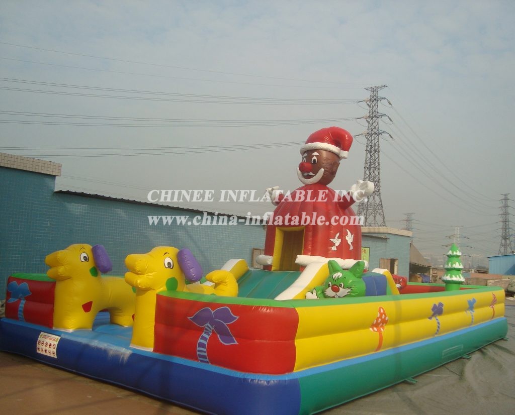 T6-167 Christmas Giant Inflatable Funcity