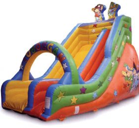 T8-271 Cartoon Inflatable Slide Kid Game Slide