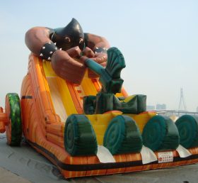 T8-360 Inflatable Slides Robber Giant Slide