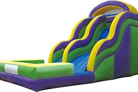 T8-420 The Popular Standard Massive Inflatable Double Lane Dry Slide