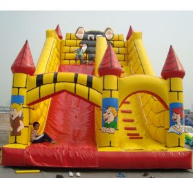 T8-475 Giant Mouse Castle Inflatable Slide For Outdoor Used