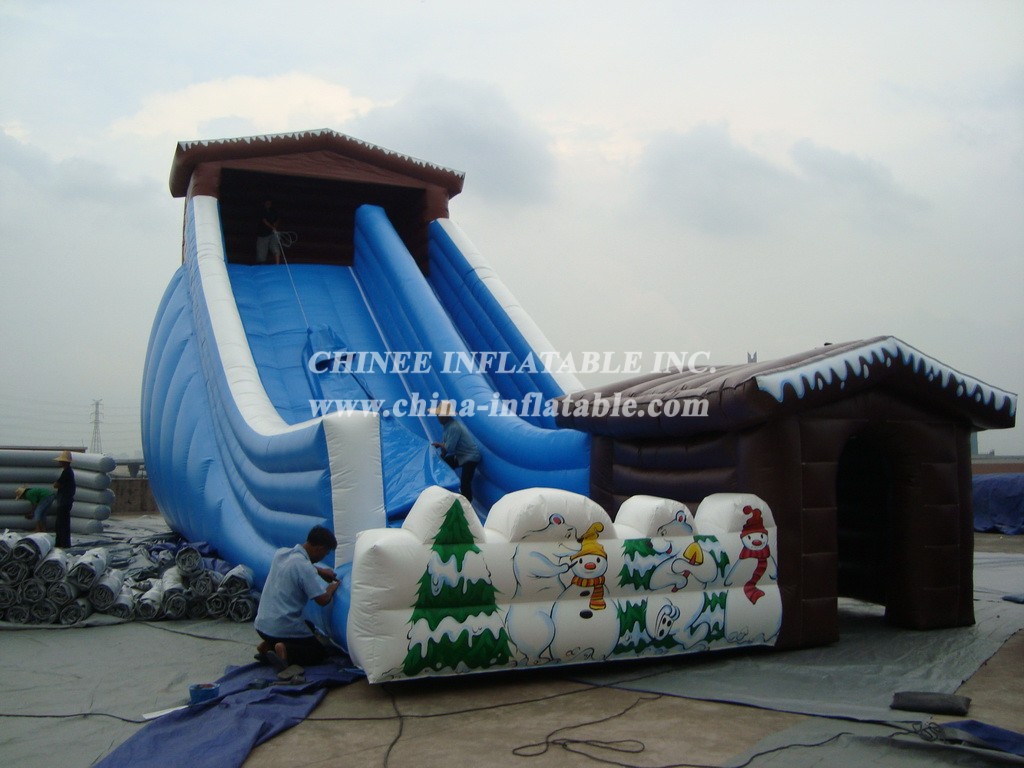 T8-721 Inflatable Slide Bear Giant Slide For Kids