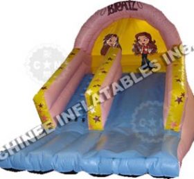 T8-797 Pink Girls Inflatable Slide For Kids