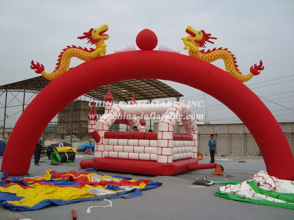 Arch1-146 Chinese Style Inflatable Arches