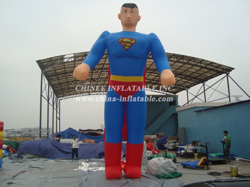 Cartoon1-692 Superman Superhero Inflatable Cartoons