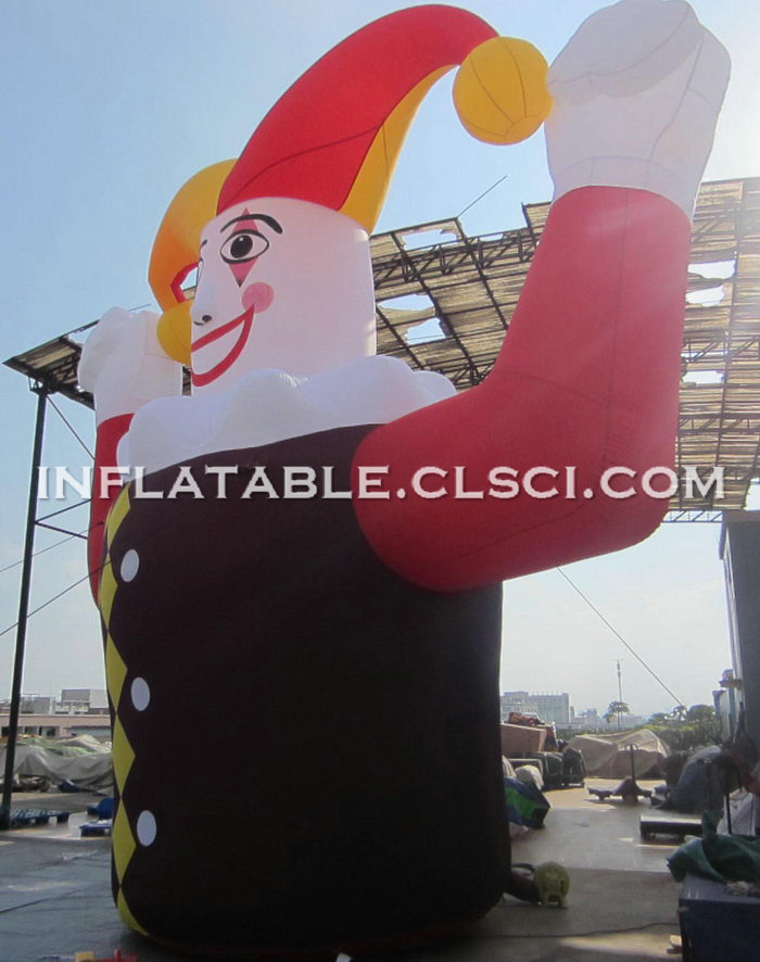 Cartoon1-341 Happy Clown Inflatable Cartoons