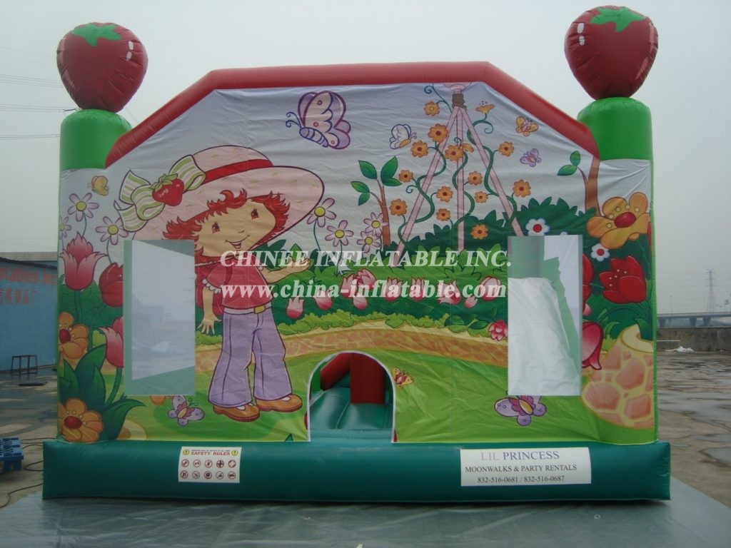 T2-549 Strawberry Shortcake Inflatable Bouncer