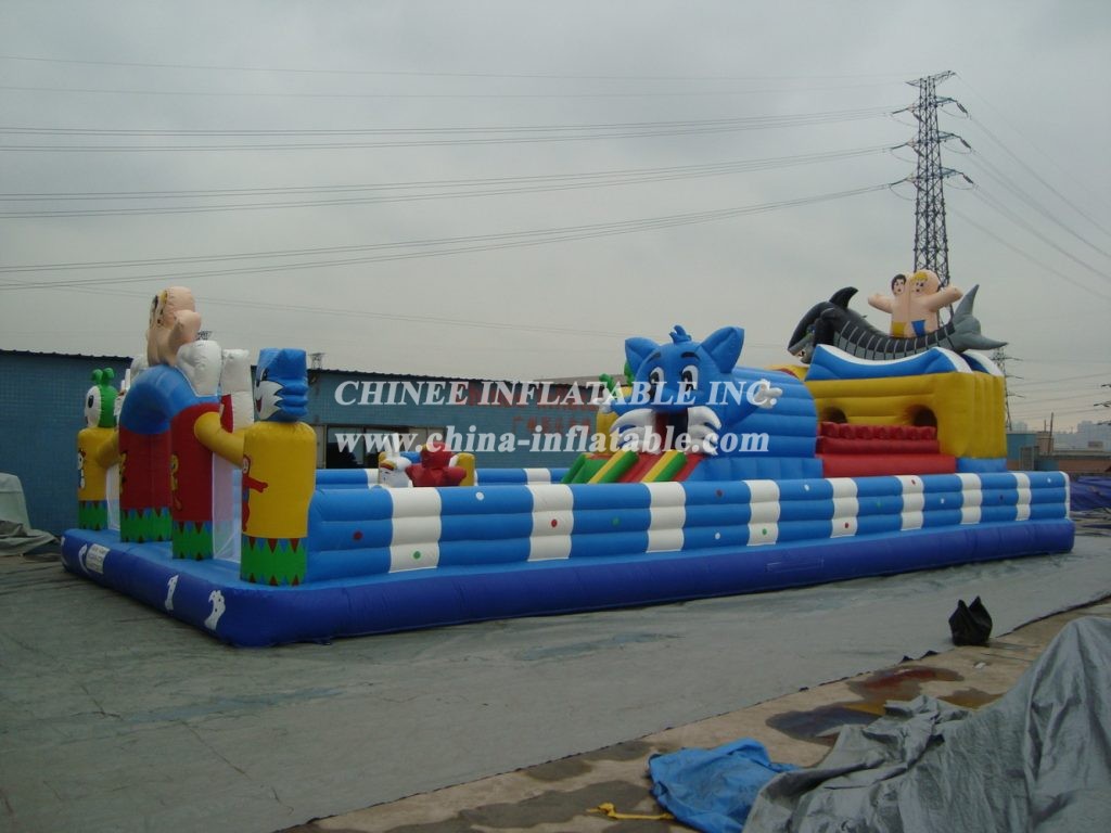 T6-140 Blue Cat Giant Inflatable