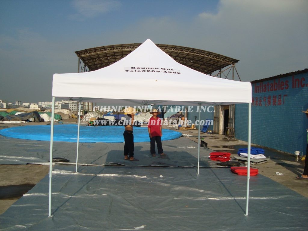 F1-14 Commercial Folding White Canopy Tent