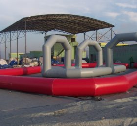 T11-899 Inflatable Race Track Sport Game