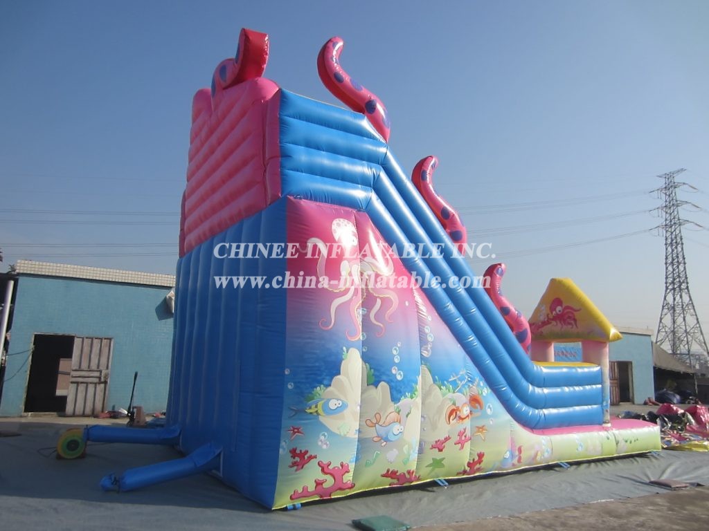 T8-1522 Inflatable Slide Undersea World Giant Slide