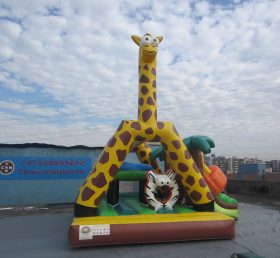 T2-3302 Giraffe Inflatable Combo