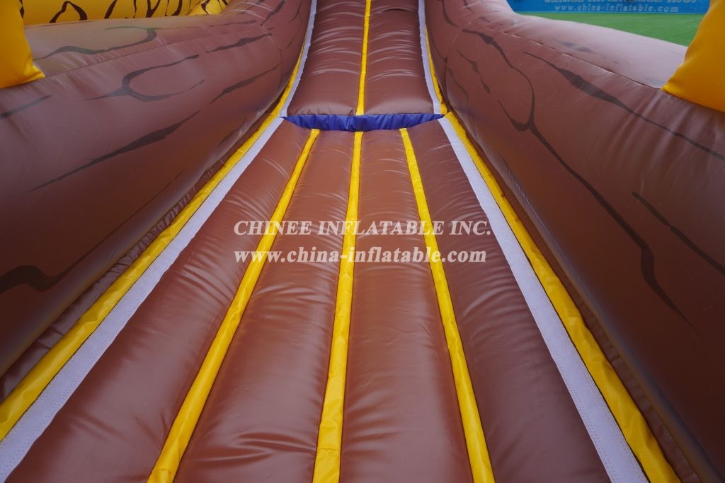 T8-1451 Inflatable Slide Jungle Theme Giant Slide