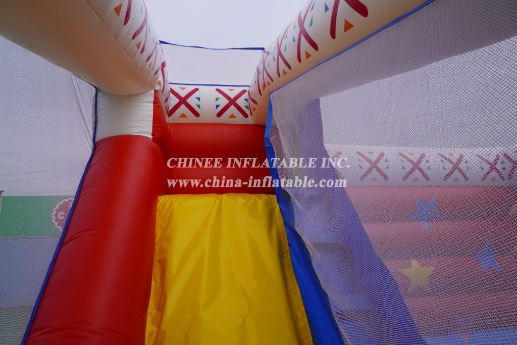 T2-3334 Clown Inflatable Castle Clown Circus Jumping Castles