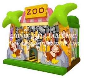 T2-3304 Zoo Bouncy Castle