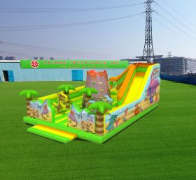 T6-507 Jungle Theme Giant Inflatable Playground For Kids