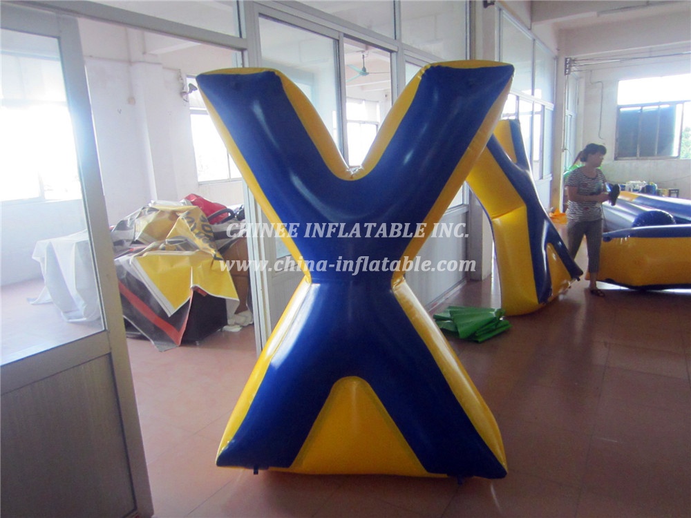 T11-2111 Inflatable X Bunkers For Speedball Games