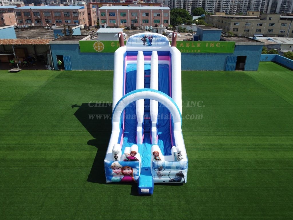 T8-1545 Disney Frozen Inflatable Slide