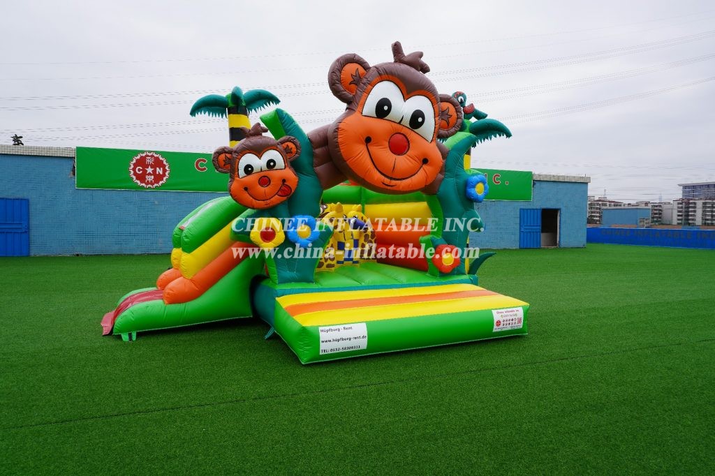 T2-3205 Monkey Inflatable Bouncer