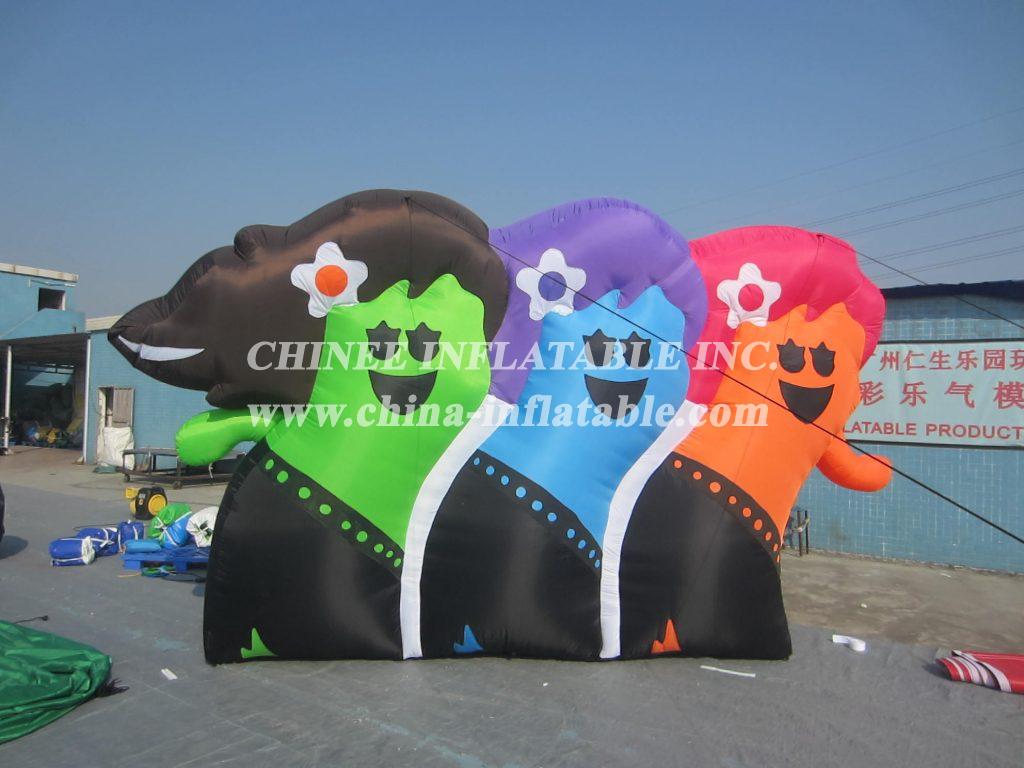 Cartoon2-067 Giant Outdoor Inflatable Cartoons 4M Height