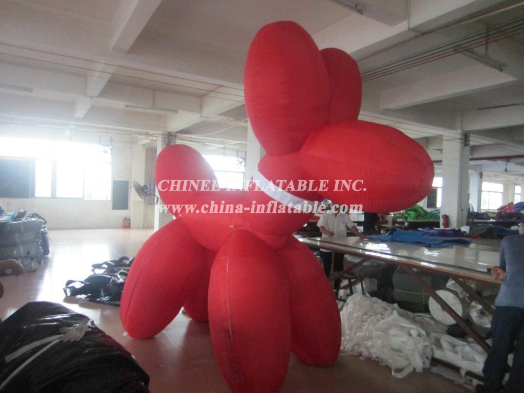 Cartoon2-104 Giant Red Dog Inflatable Cartoons