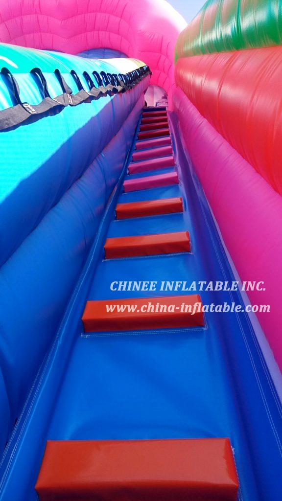 GS1-001 Superman Superhero Inflatable Slide