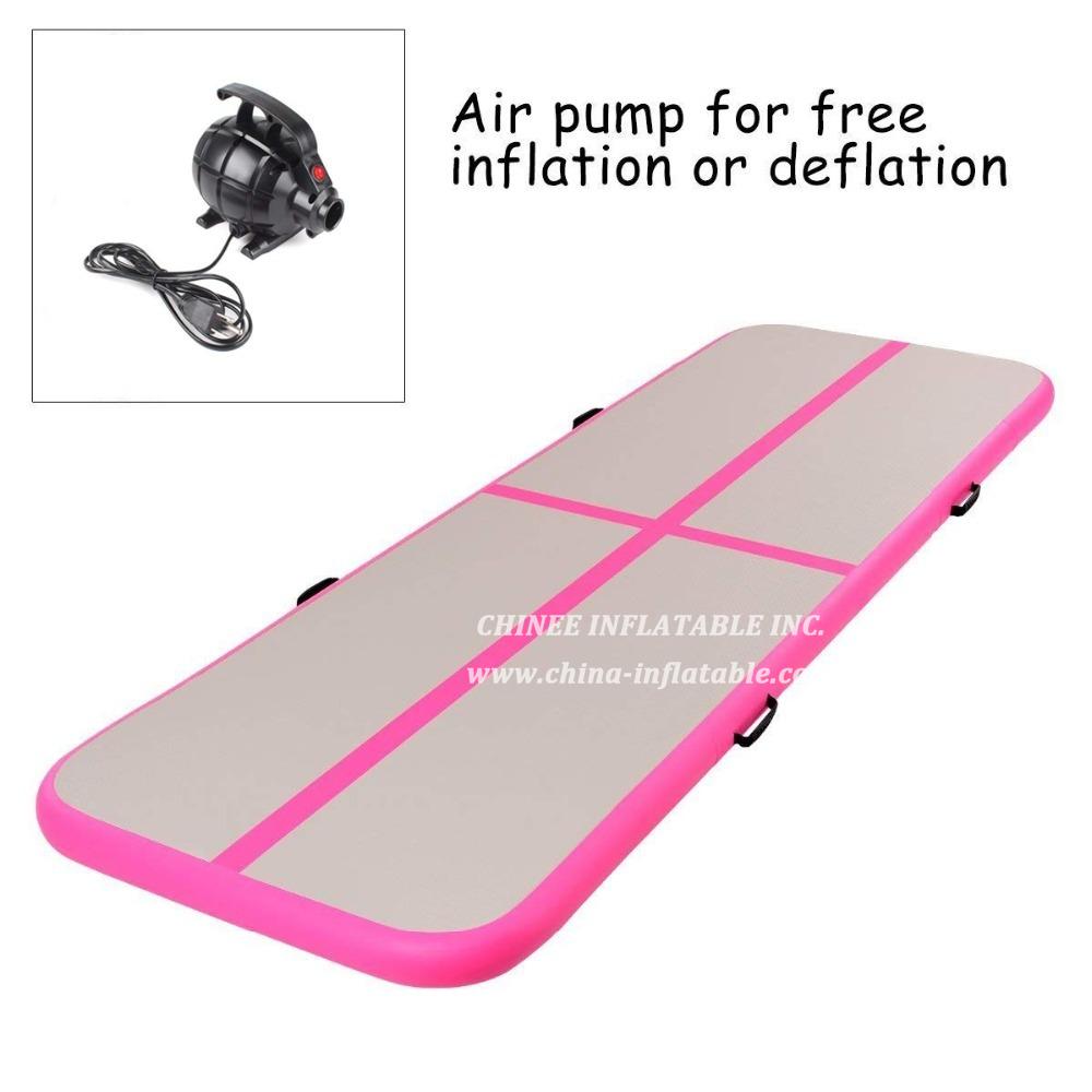 AT1-054 Inflatable Track Gymnastics Mattress Gym Tumble Airtrack Floor Yoga Olympics Tumbling Wrestling Yogo Electric Air Pump