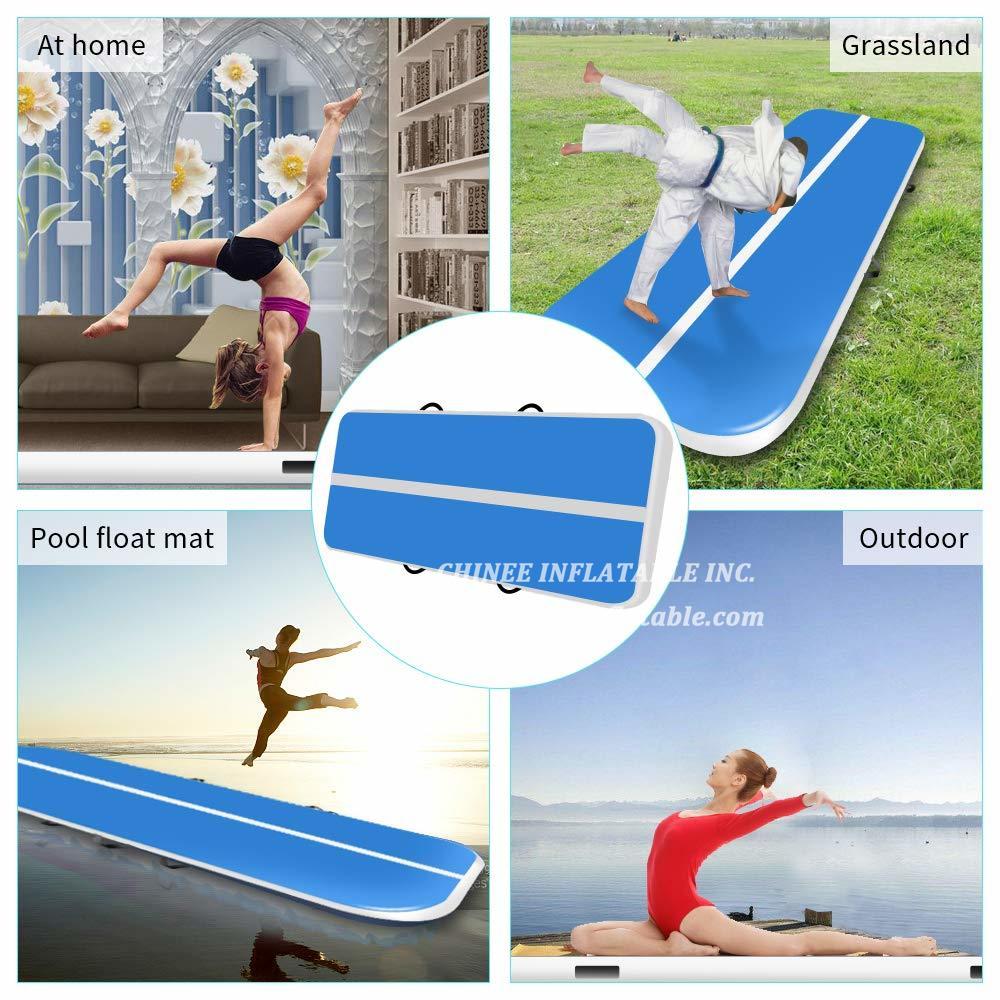 AT1-058 Inflatable Gymnastics Airtrack Tumbling Air Track Floor Trampoline For Home Use/Training/Cheerleading/Beach