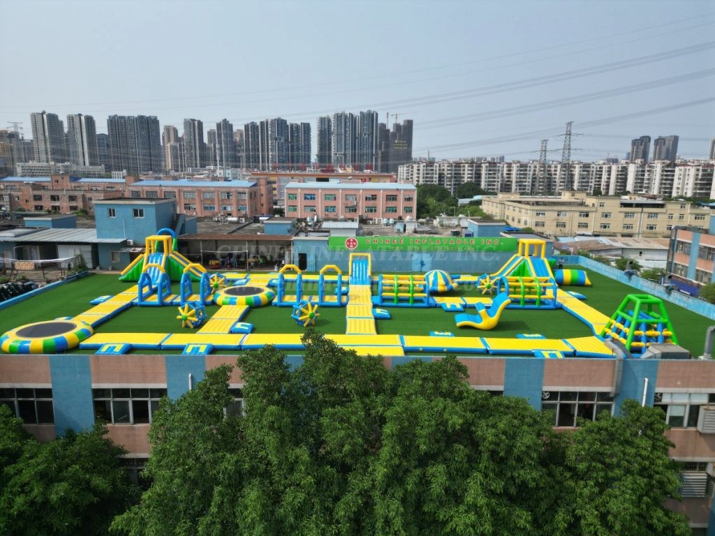 S29 Inflatable Water Park Aqua Park Water Island