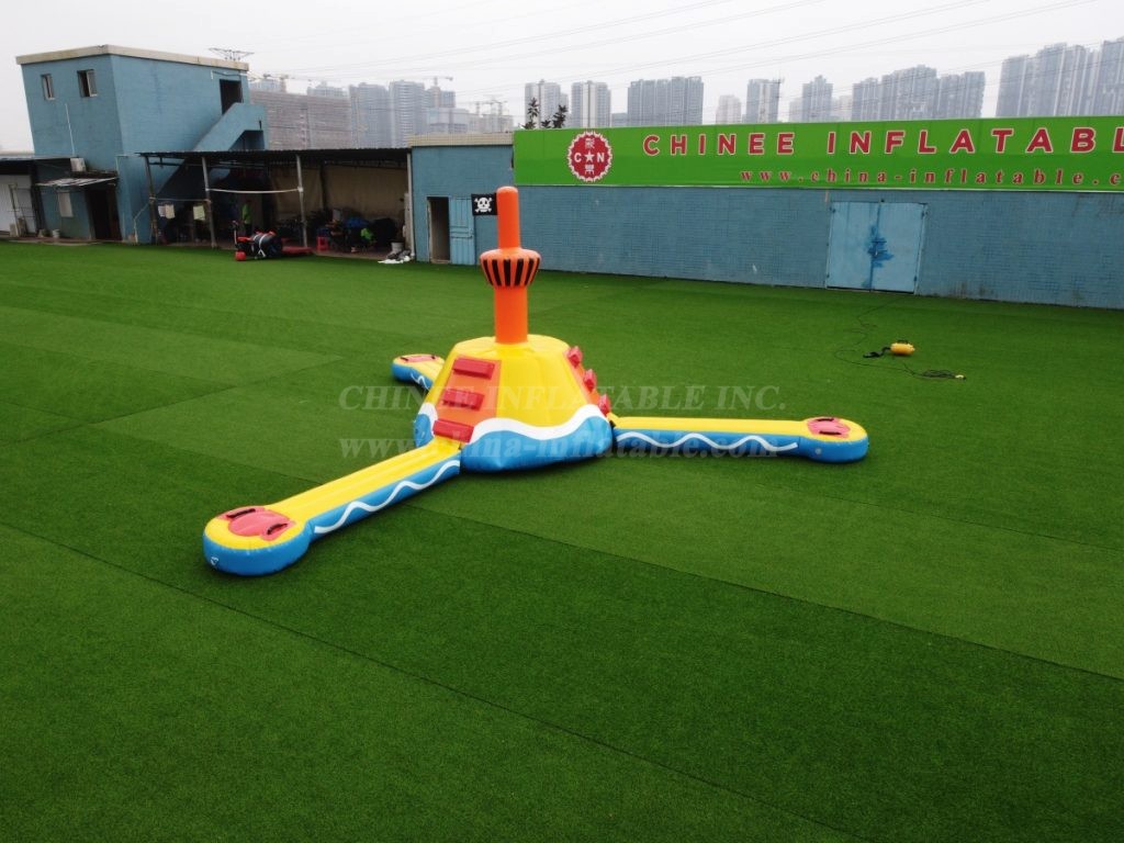 WG1-005 Pirates Inflatable Floating Water Sport Park Game For Pool