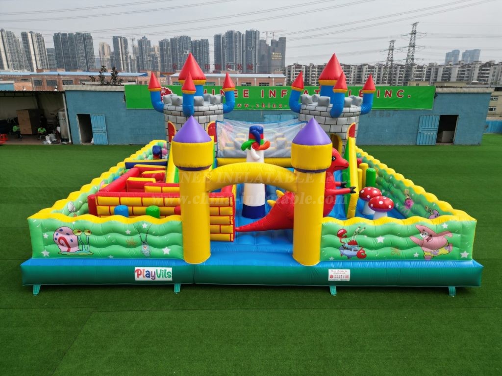 GF2-002 Giant Inflatable Castle Funcity