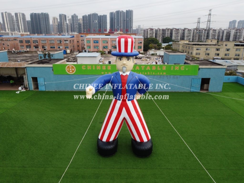 cartoon2-058 Uncle Sam Inflatable Cartoons