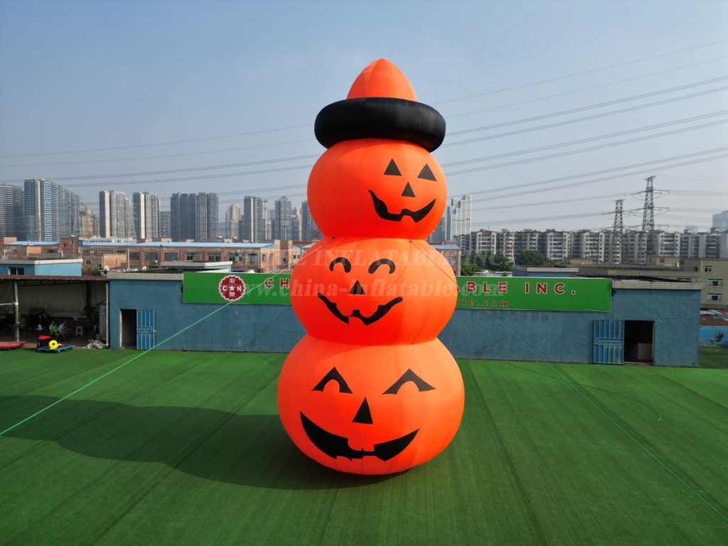 Cartoon2-026 Inflatable Cartoons Halloween Pumpkin Decoration