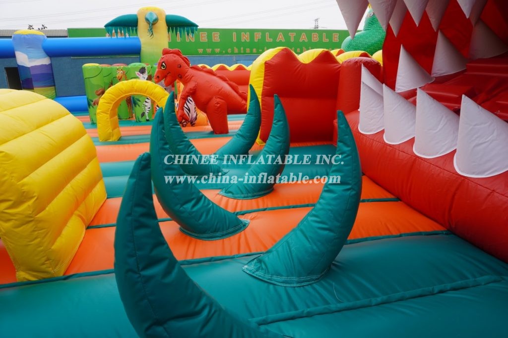 GF2-017 Jungle Theme Inflatable Funcity