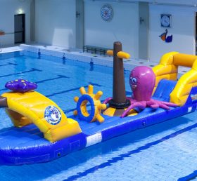 WG1-044 Octopus Inflatables Floating Water Sports Park Game For Pool