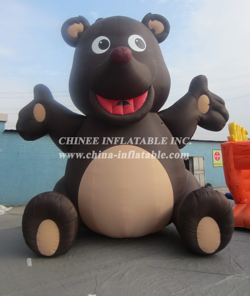 Cartoon2-087 Giant Bear Inflatable Cartoons