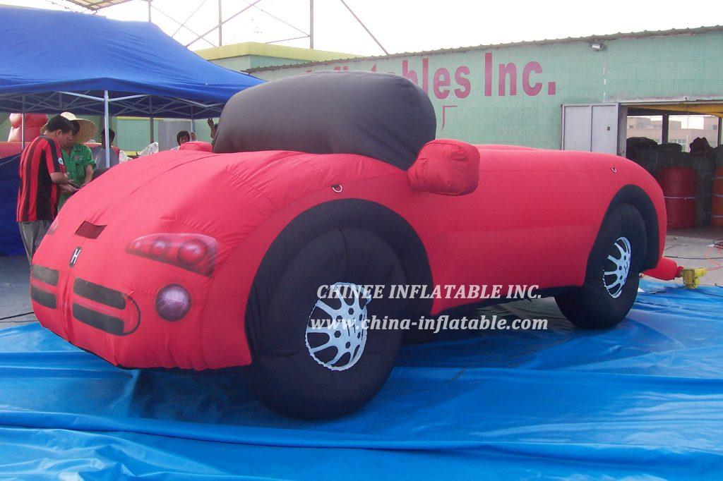 Cartoon2-028 Giant Red Car Inflatable Cartoons