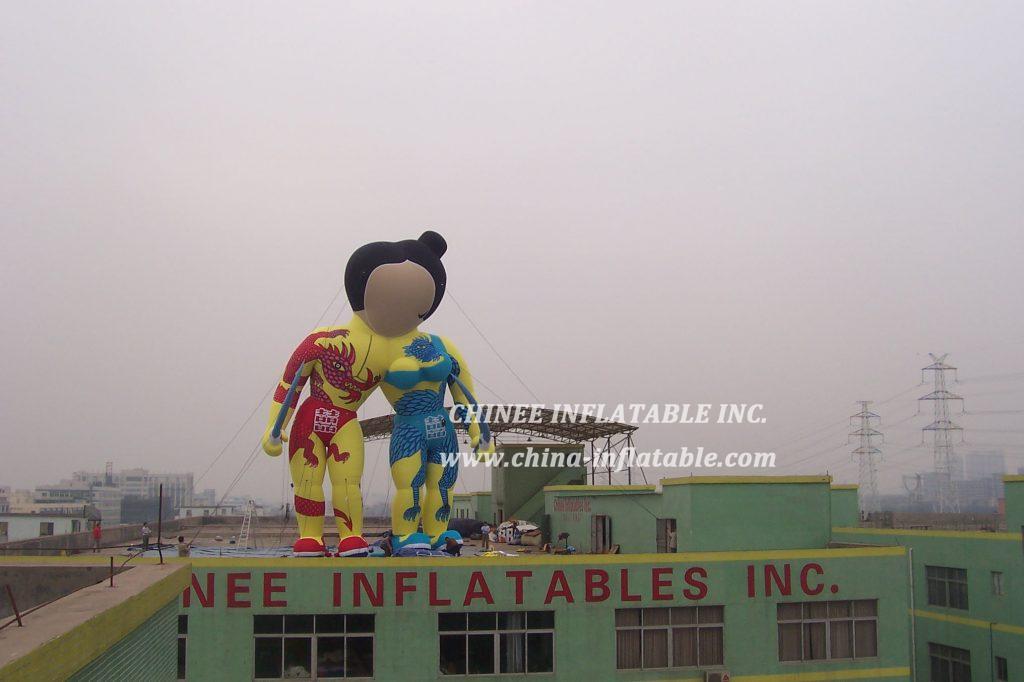 Cartoon2-034 Giant Outdoor Inflatable Cartoons 10M Height