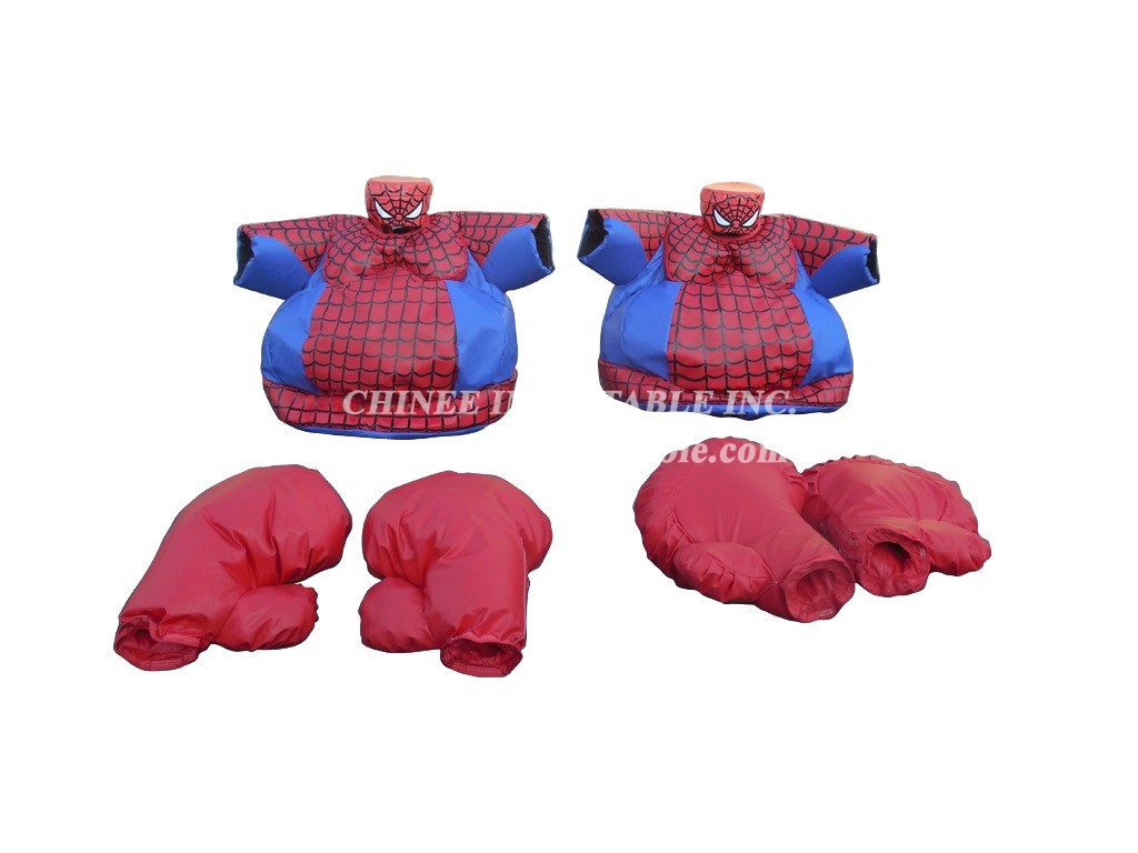 SS1-9 Adult Spider Superhero Warrior Sumo Set