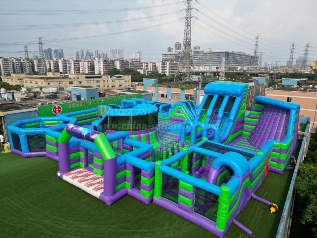 GF2-035 625m² Giant Inflatable Obstacle Course Park