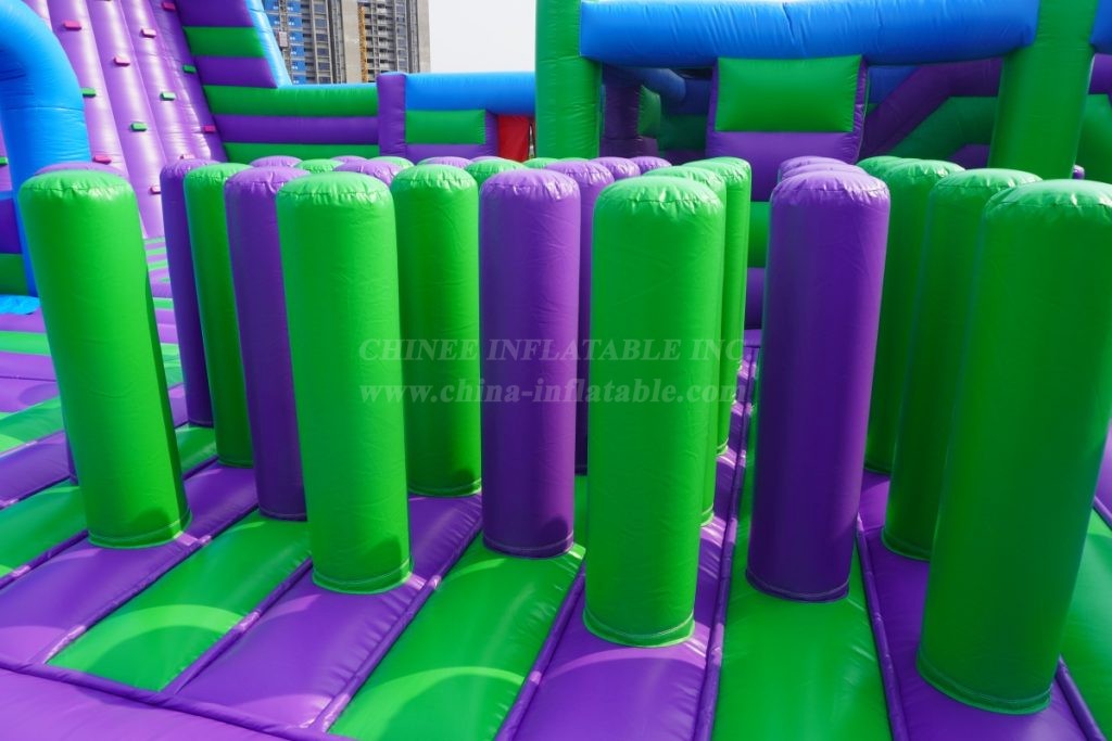 GF2-035 625m² Giant Inflatable Obstacle Course Park