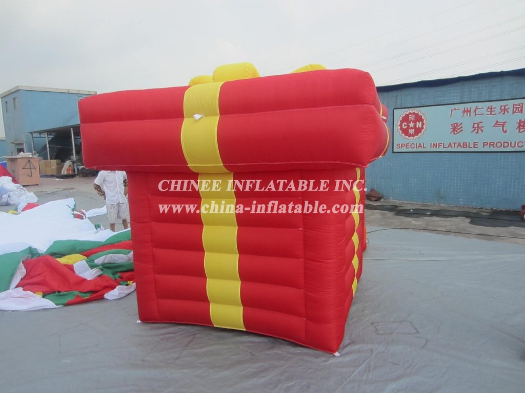 C1-183 Christmas Inflatables Red Gift