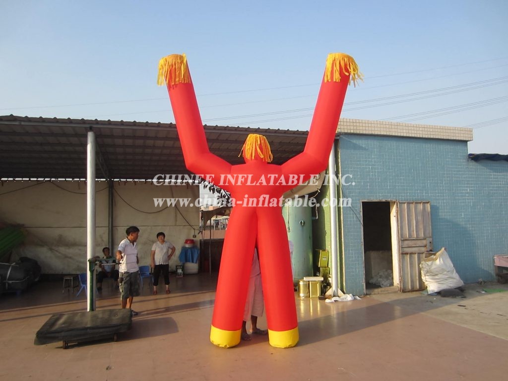 D1-8 Double Leg Air Dancer Tube Man For Outdoor Activity