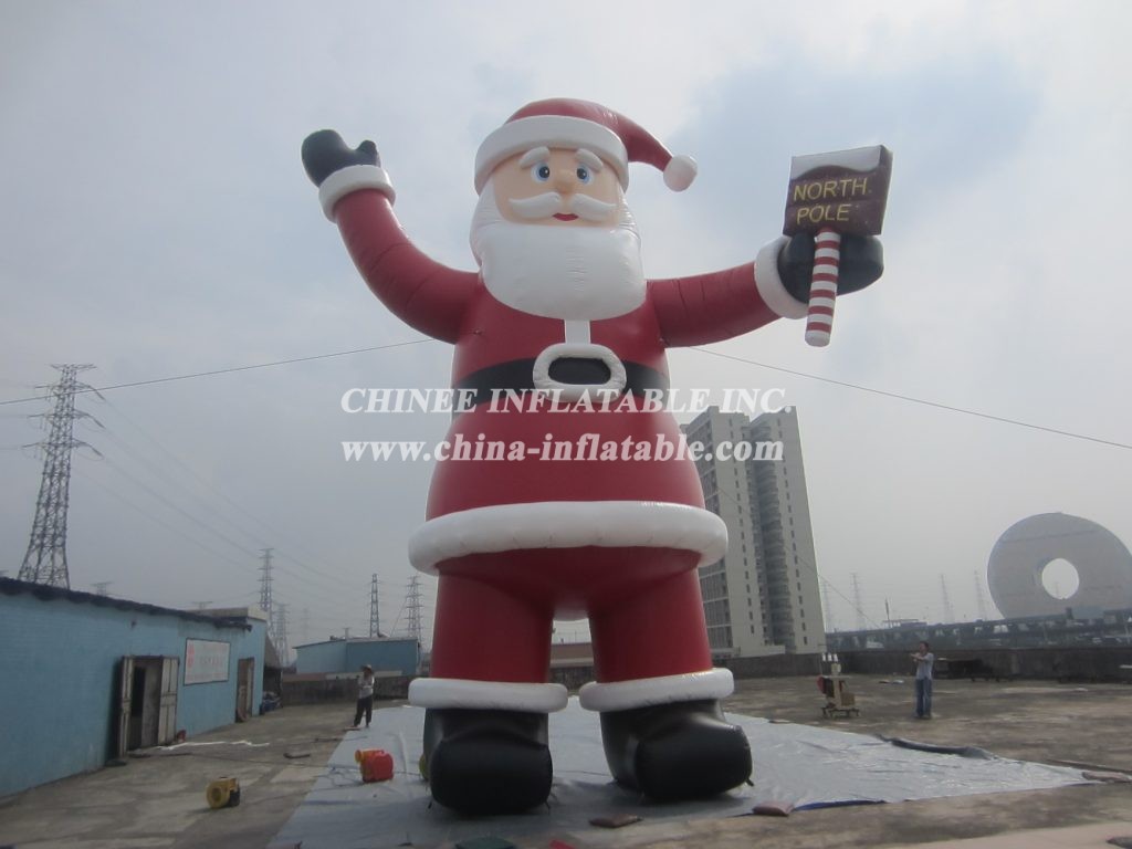 C1-144 Christmas Inflatables Santa Claus